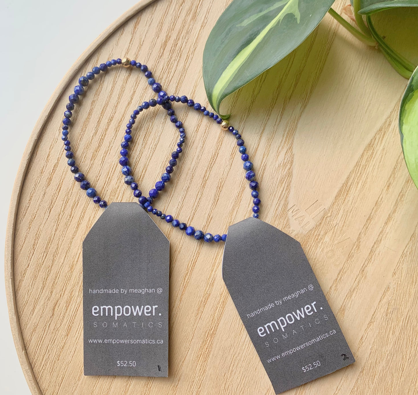 Lapis Lazuli & Gold Bracelet